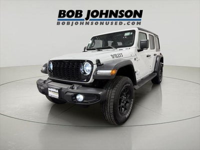 2024 Jeep Wrangler 4-Door Willys 4x4