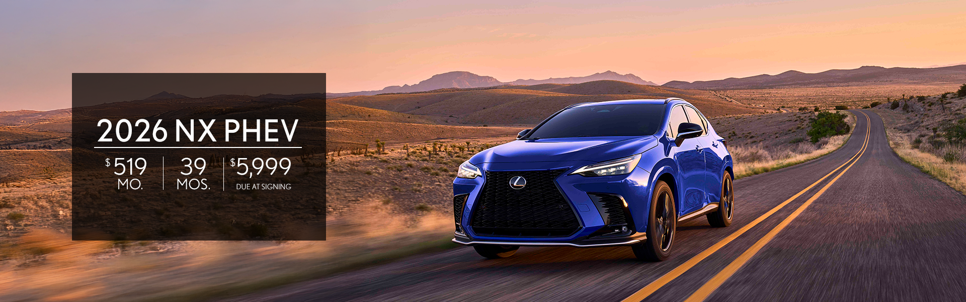 NX PHEV April Lease Offer